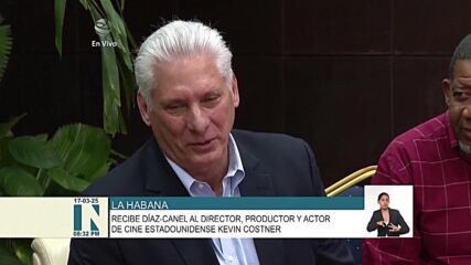 Кевин Костнър на визита в Куба с цел подводна археология
