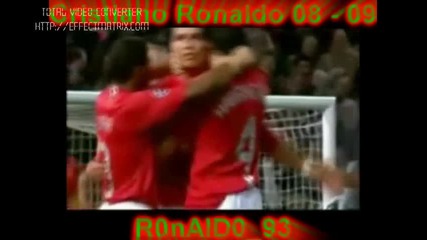 Най доброто клипче на Cristiano Ronaldo 08 - 09 