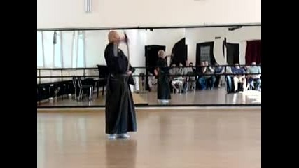 Такада сенсей (71г.) Мусо Шинден Рю - Яйдо