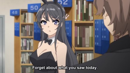 Seishun Buta Yarou wa Bunny Girl Senpai no Yume wo Minai Episode 1