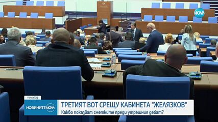 Третият вот срещу кабинета "Желязков": Управляващи и опозиция с взаимни обвинения