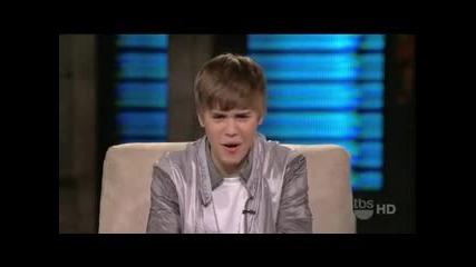 2-15-11 Justin Bieber Sings, Talks Cougar Love Life, & Never Say Never Movie on Lopez Tonight