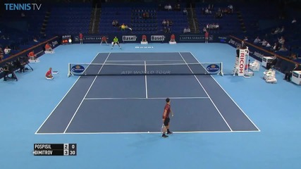 Basel 2014 - a Hot Dog From Grigor Dimitrov
