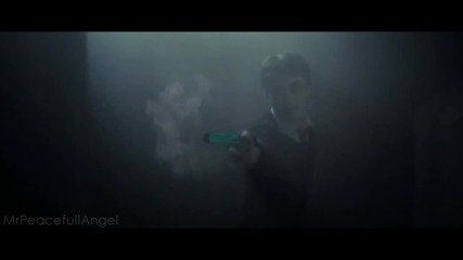 Harry Potter kills Draco Malfoy with a gun!