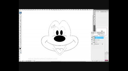 How To Draw Mickey Mouse In Photoshop