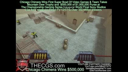 Counter Strike 500,  000 Winning Play during Thecgs.com 2007