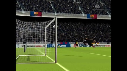 Fifa 2010 Xavi vkarva neveroqten gol 