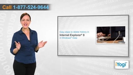 How to delete history in Internet Explorer® 8 on Windows® Vista