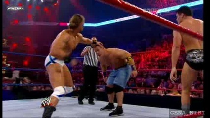 Wwe Bragging Rights - John Cena & Otunga vs Cody Rhodes & Drew Mcintyre 