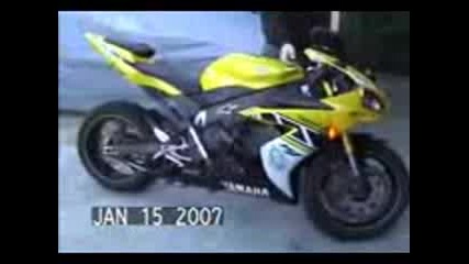 Yamaha R1 2005 No Exhaust 