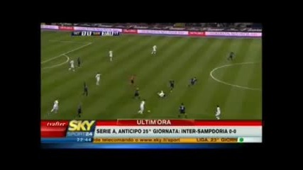 Inter 0 - 0 Sampdoria (20.02.2010) 