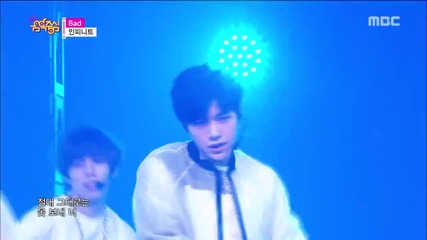 Infinite - Bad ~ [ Music Core ] ( L I V E )