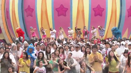 Snsd - Love & Girls ( Offical Flashmob ) @ Universal Studios Japan