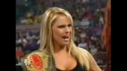 Trish Stratus Saved... Then Embarassed