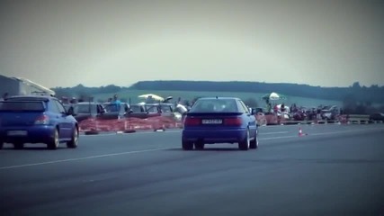 Audi S2 Coupe Turbo Vs. Subaru Impreza Wrx Sti Drag Race