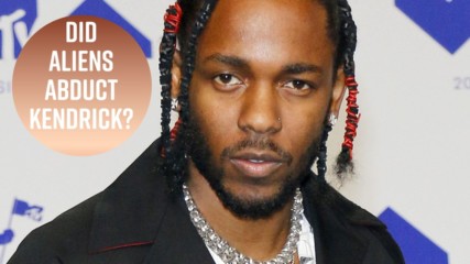 Kendrick Lamar had an extra-terrestrial encounter