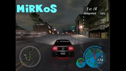 Nfs Most Wanted Vs Nfs Underground 2 Gameplay [hq]
