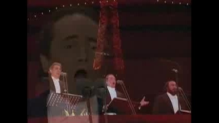 Three Tenors Singing &quot;because&quot;