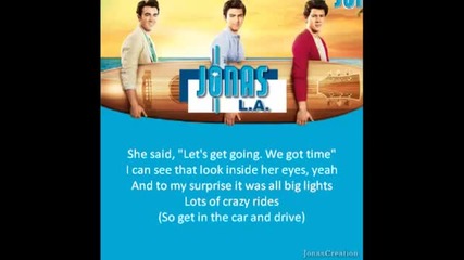 Jonas Brothers - Drive (full with lyrics) 
