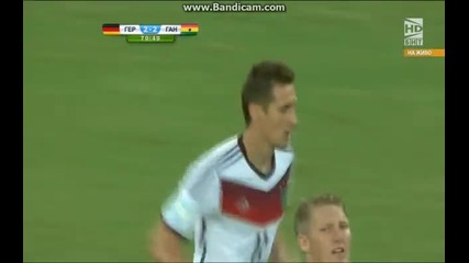 Мондиал 2014 - Германия 2:2 Гана - Зрелищно равенство за историята спретнаха Германия и Гана!