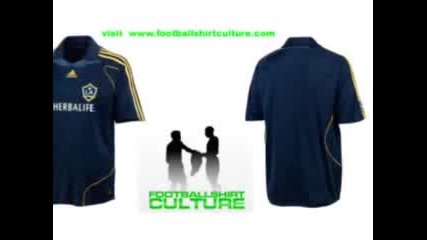 Football Shirt La Galaxy 07 08 Adidas