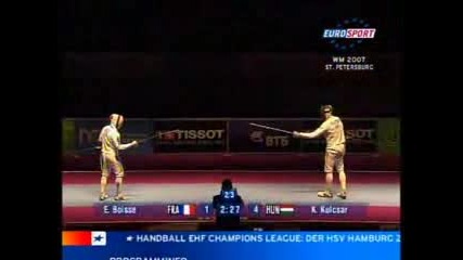 Mens Epée Final St.Petersburg 2007 bout 1