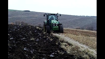 John Deere 7730 и Lemken 