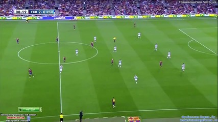 Барселона - Реал Сосиедад 2:0, Меси (8)