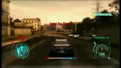 Need for Speed Undercover Gameplay - Cop Chase (hq) 