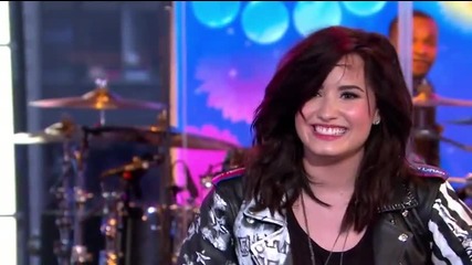 Demi Lovato - Heart Attack (good Morning America 2013)