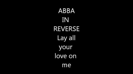 Abba - Lay All Your Love On Me
