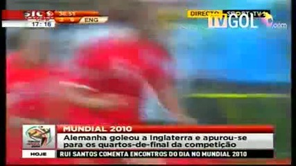 Германия 4 - 1 Англия - World Cup 2010 