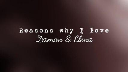 Reasons why we love Delena