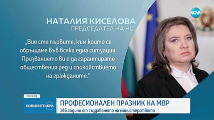 Честване на професионалния празник на МВР