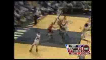 Jason Kidd Awesome Pass To Antoine Wright