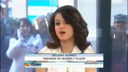 Selena Gomez Interview On Today Show (2 - 12 - 10) 