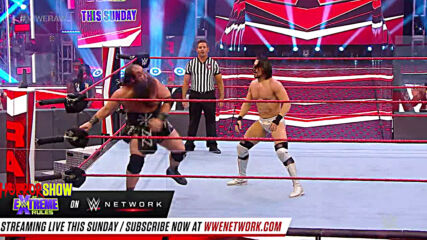 The Viking Raiders vs. Andrade & Angel Garza – Elimination Tag Team Match: Raw, July 13, 2020