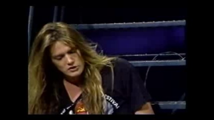 Sebastian Bach - Lost Interview 1