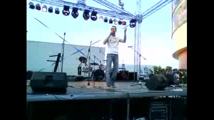 Димитър - ми3 на концерт пред мол Варна