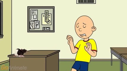 Caillou Turns Miss Martin into a Rat
