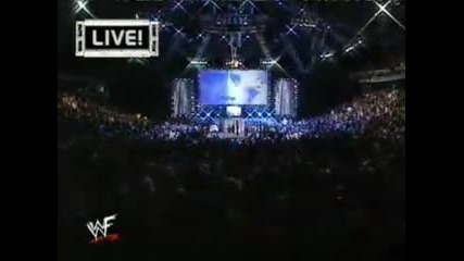 Raw Is War 2002 - Скалата и Трите Хикса срещу Кърт Енгъл и Крис Джерико