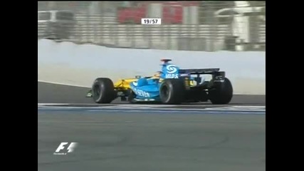 Fernando Alonso vs Michael Schumacher Bahrain Gp 2006