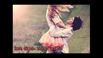 love signs- velvet angels