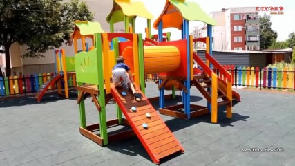 Нови детски площадки в град Елхово