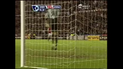 28.04 Дарби Каунти - Арсенал 2:6 Тео Уолкът красив гол