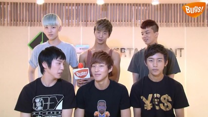 Превод! B. A. P - Bugs on Air (19.07.12)