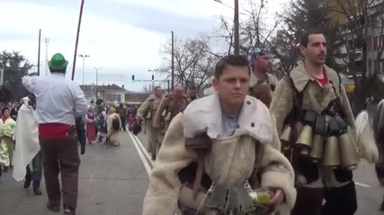 Кукери гониха злото от Благоевград