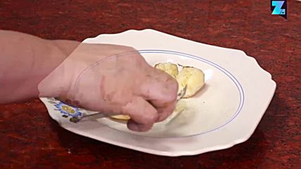 Картофено кремче - храна за бебета