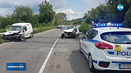 Тежка катастрофа затвори главния път Стара Загора-Казанлък