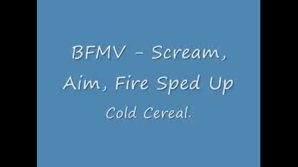 Bullet For My Valentine scream aim fire slow :d 